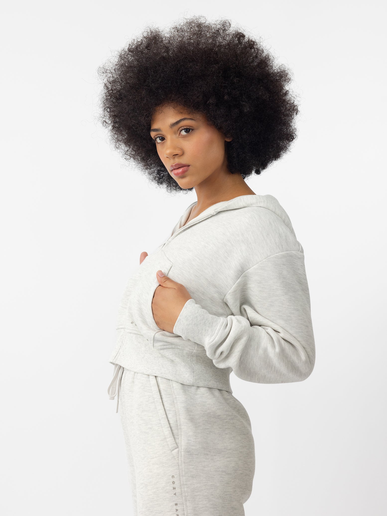 Alternative view of Women's CityScape Cropped Full Zip - Last Chance