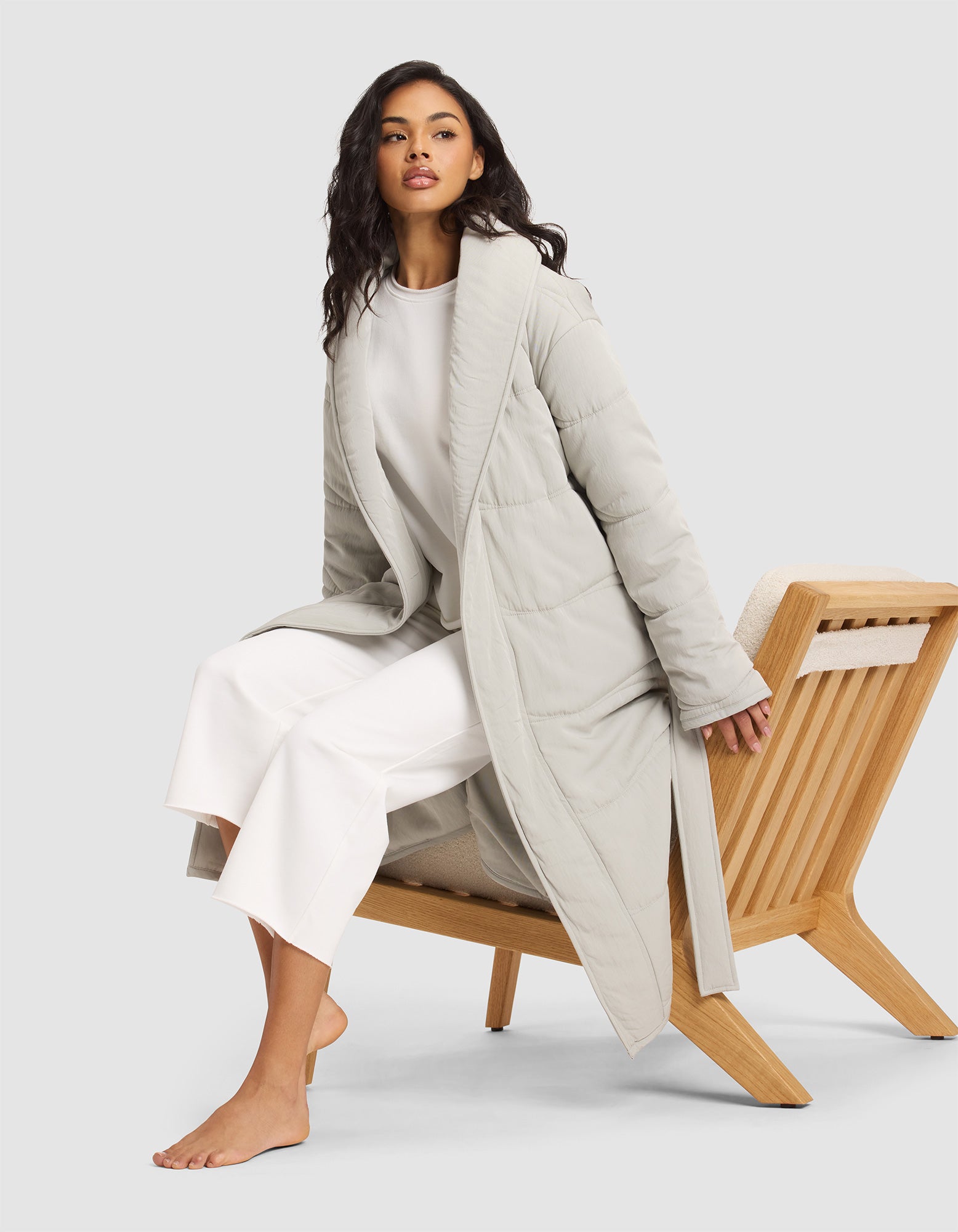 Alternative view of Women's Quilted House Coat