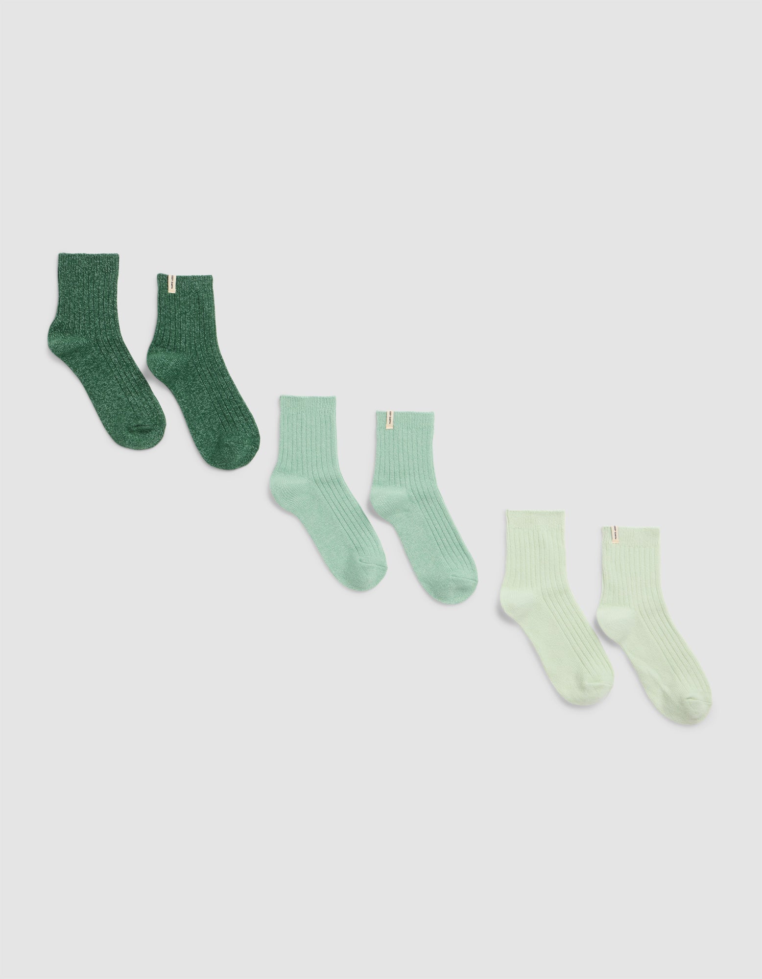 Women's Plush Lounge Quarter Sock 3-Pack - Image 11